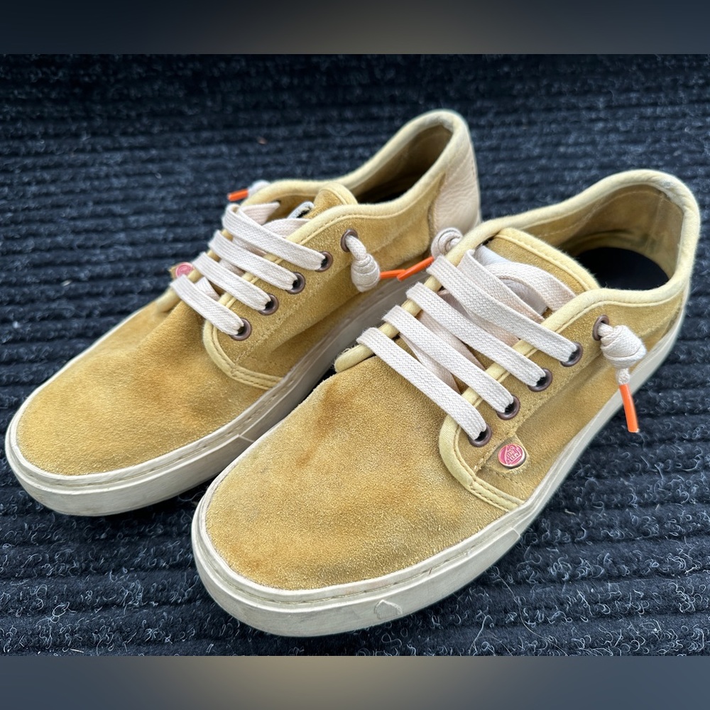 COPY - Satorisan Suede Sneakers mustard yellow size 40